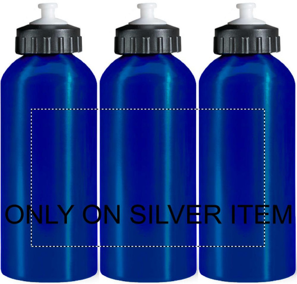 Yksiseinäinen 600 ml:n alumiinipullo: Sublimaatiopainatus – pullo
