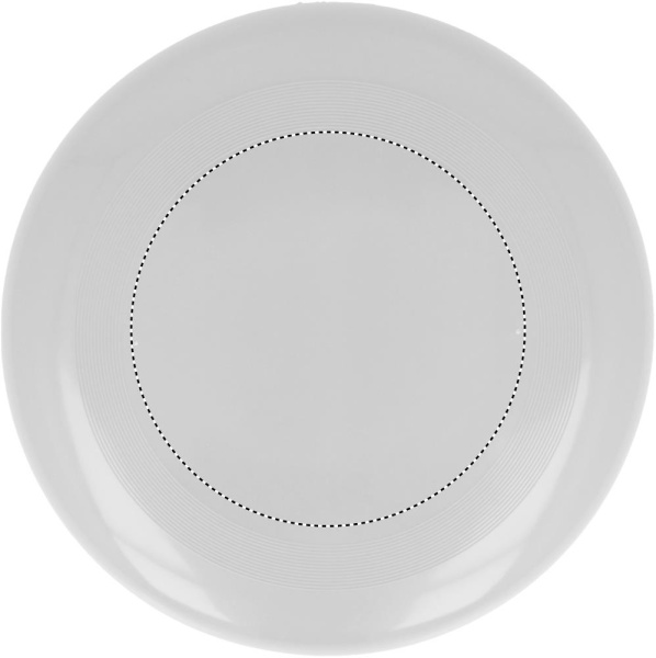 Frisbee de 23 cm: Étiquette imprimée en numérique — Dessus du produit