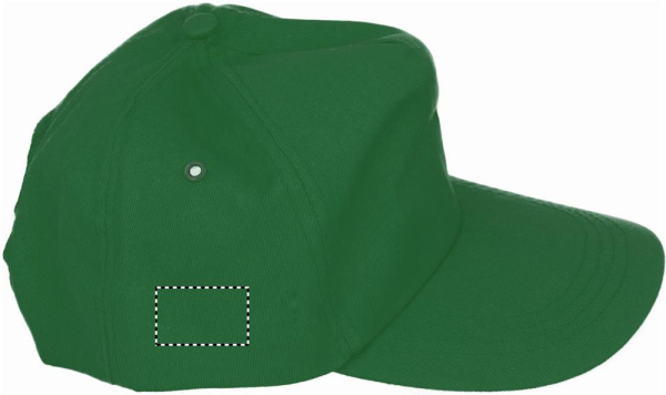 Czapka z daszkiem: Położenie logo – prawa strona produktu