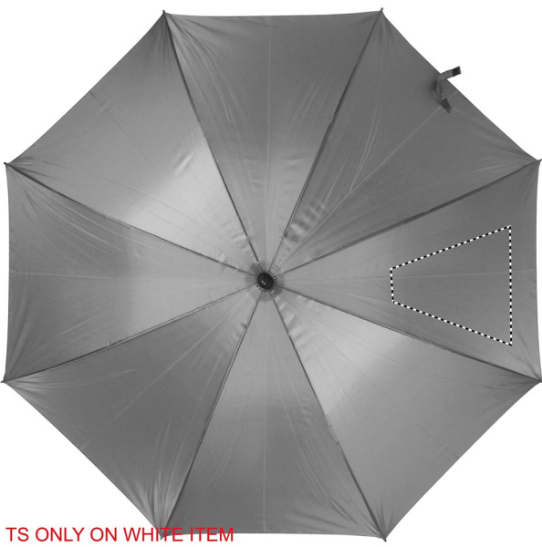 GRUSO 30" windproof umbrella: Logo position – segment 4