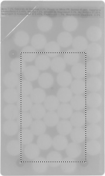 Mint dispenser: Logo position – front of the product