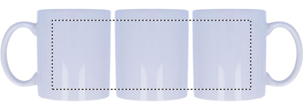 Klassisk keramikmugg 300 ml: Keramisk transfer – mugg
