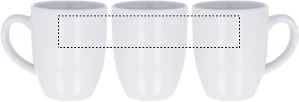 Keramik-Kaffeebecher 300 ml: Keramiktransfer – Tasse