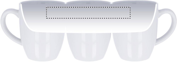 Keramik-Kaffeebecher 300 ml: Keramiktransfer – Innenseite des Produkts