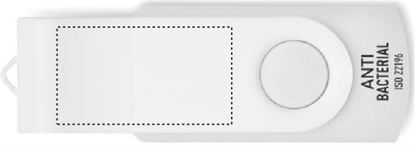 Anti-bacterial USB 16GB   -16GB: Место нанесения логотипа – задняя сторона изделия
