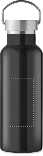 Topeltseintega termospudel 500 ml: Logo asukoht – toote esikülg