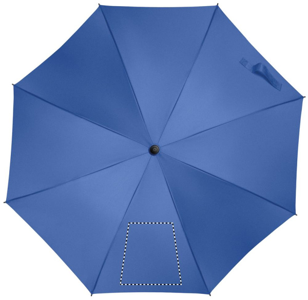 SEATLE 23" windfester Regenschirm mit Auf-Automatik: Logoposition – Segment 1