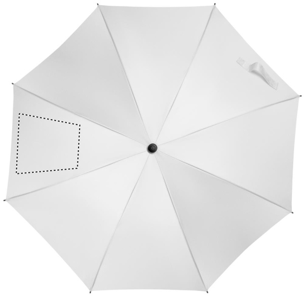 SEATLE 23" windfester Regenschirm mit Auf-Automatik: Logoposition – Segment 2
