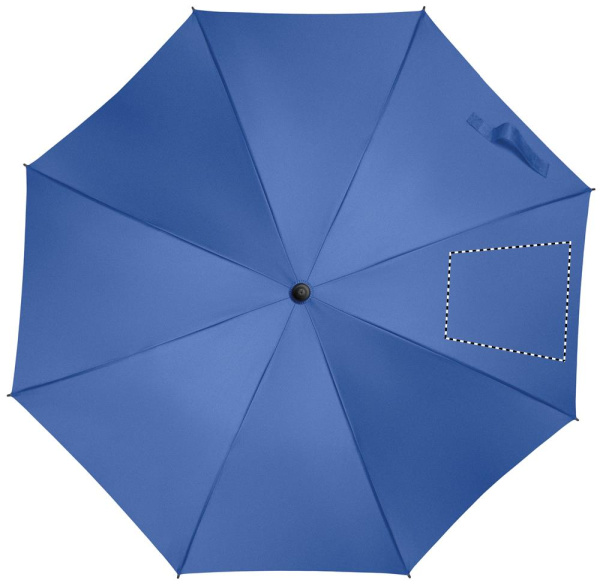 SEATLE 23" windfester Regenschirm mit Auf-Automatik: Logoposition – Segment 4