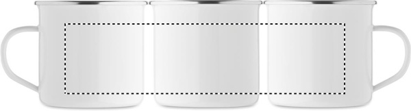 Emaliuotas sublimacinis puodelis 500 ml: Sublimacinė spauda – gaminys