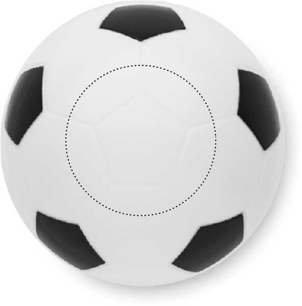 Läppbalsam fotboll: Logotypens placering – produktens sida 1