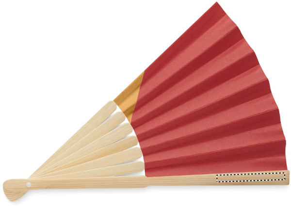 Manuāls ventilatora karoga dizains: Logotipa izvietojums – Priekšējā b