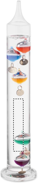 Galileo Thermometer Glas 28cm: Logoposition – Seite 1 des Produkts