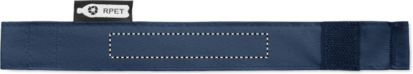 LLUVIA 27" windfester Stockschirm mit Auf-Automatik aus RPET: Logoposition – Gurt