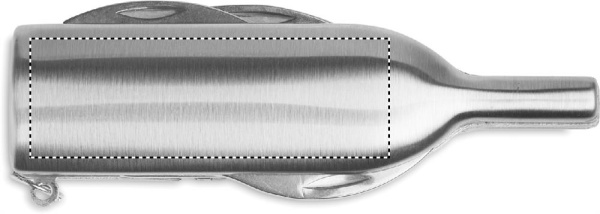 Couteau de poche multifonction: Emplacement du logo – face 1 du produit