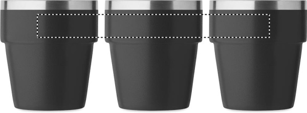 Topeltseinaga termoskruus 250 ml: Ringtrükk – ümber toote