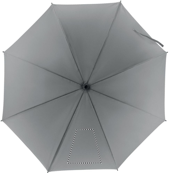 VISIBRELLA 23" tuulenkestävä heijastava sateenvarjo: Logon sijainti – segmentti 1
