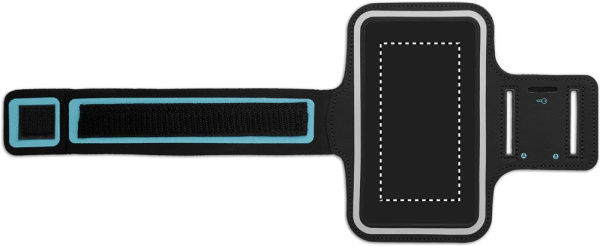 Large neoprene phone pouch: Logo position – top of the product