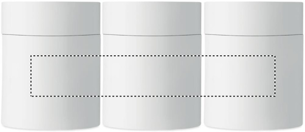 Vanilla fragranced candle: Circular screen printing – around the product