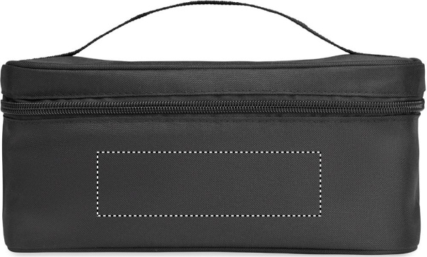 Cooler bag in 600D RPET: Logo position – side 1 of the product