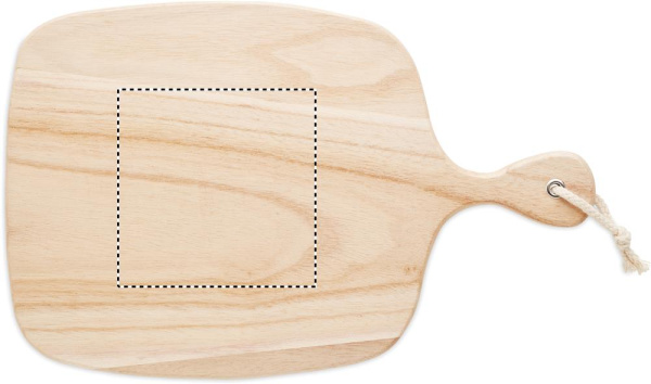 Deska do serwowania: Logo position – plank 1