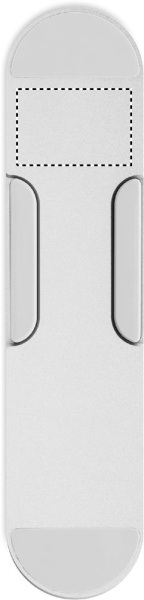 Faltbarer Laptop-Halter: Logoposition – oberer Bereich der Produktvorderseite