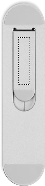 Faltbarer Laptop-Halter: Logoposition – Bein