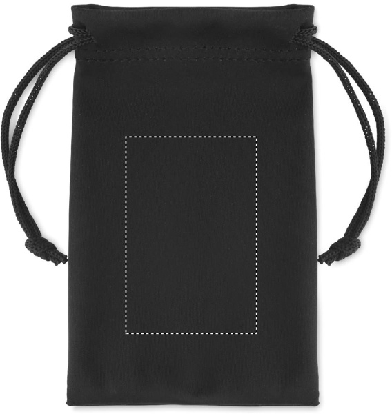 Lot de 2 récipients de camping avec couverts: Emplacement du logo — Pochette à couverts