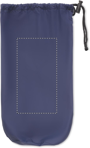 Matelas de camping gonflable ultraléger: Emplacement du logo — Pochette: Face 1 du produit