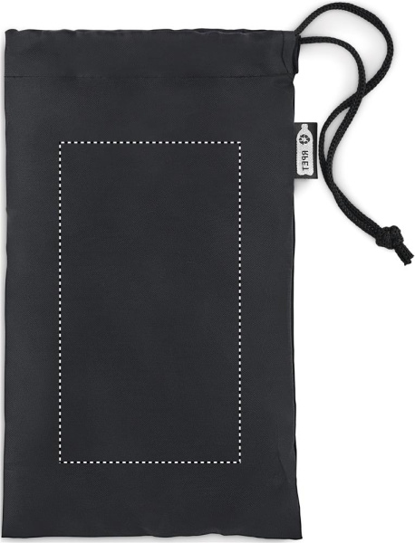 Small Pilates ball with pump: Logo position – pouch: side 1 of the product