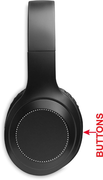 wireless headphone: Logo position – right ear