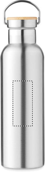 750ml termospudel topeltseintega: Logo asukoht – toote esikülg