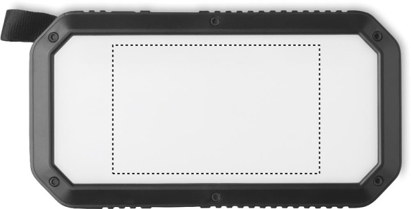 Solarny powerbank 8000 mAh: Logo position – side 1 of the product