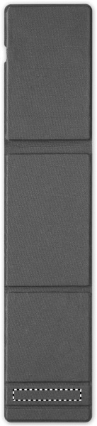 RPET wireless charger 15W: Logo position – side 4 of the product