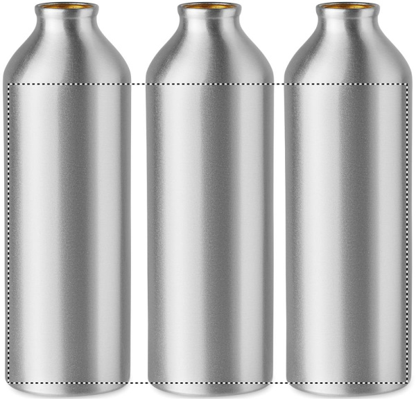 Alumiininen juomapullo 800 ml: 360° digipainatus – tuotteen ympäri