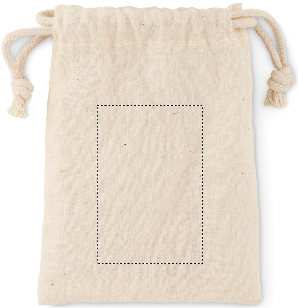 Lot de 20 tees de golf en bambou: Emplacement du logo — Pochette: Face 2 du produit