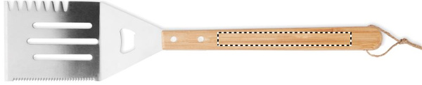 5 akcesoriów do grillowania w etui: Logo position – spatula