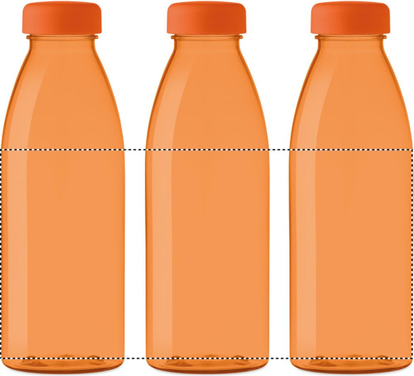 RPET-juomapullo 500 ml: 360° painatus – tuotteen ympäri