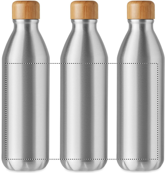 Aluminiumflaska 550 ml: 360°-tryck – runt produkten