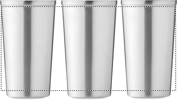 Termokrūze Brace+ ar dubultām sienām, 510 ml: 360° digitālā druka – apkārt izstrādājumam