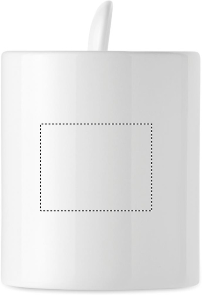 Ceramiczny kubek do sublimacji 300 ml: Logo position – opposite the handle
