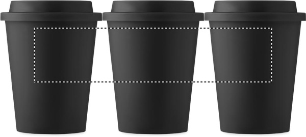 Sora kaheseinaline PP-joogitops 300 ml: Ringtrükk – ümber toote