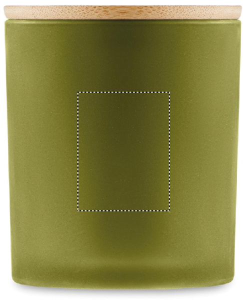 Taimne vahaküünal 280 gr: Logo asukoht – toote 1. külg