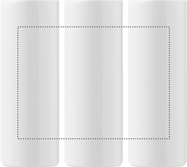 Kaheseinaline sublimatsioonikumm: Ringtrükk – ümber toote