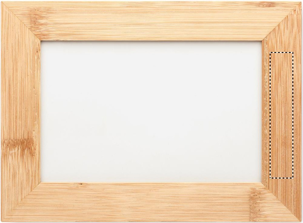 Bamboo fotoram: Logotypens placering – produktens sida 2