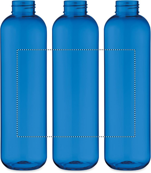Tritan™-juomapullo 1 l: Ympäripainatus – tuotteen ympäri