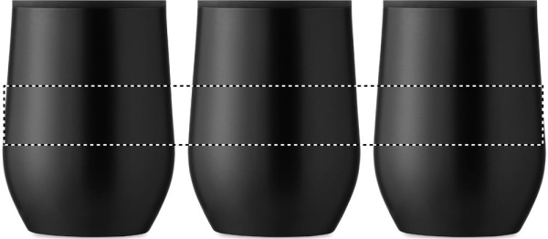 Dubbelväggad termosmugg Chin Chan 350 ml: 360°-tryck – runt produkten