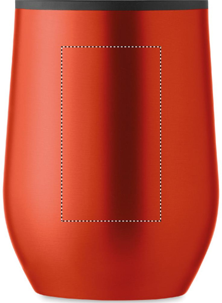 Dubbelväggad termosmugg Chin Chan 350 ml: Lasergravyr – produktens baksida
