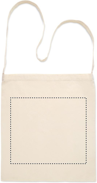 Shopper Baumwolle 140g/m²: Digitaler Transferdruck – Vorderseite des Produkts