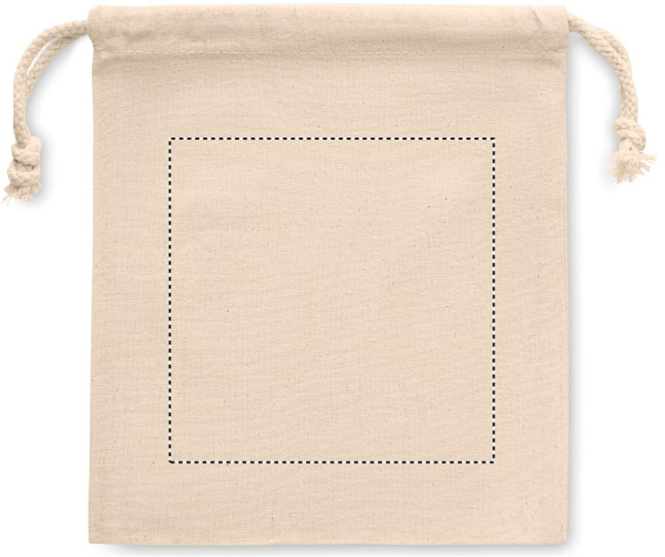 Petite boîte de rangement 220 g/m²: Emplacement du logo — Pochette: Face 2 du produit